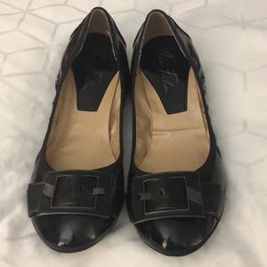 Marc Fisher Black Ballet Flats w/ Inserts